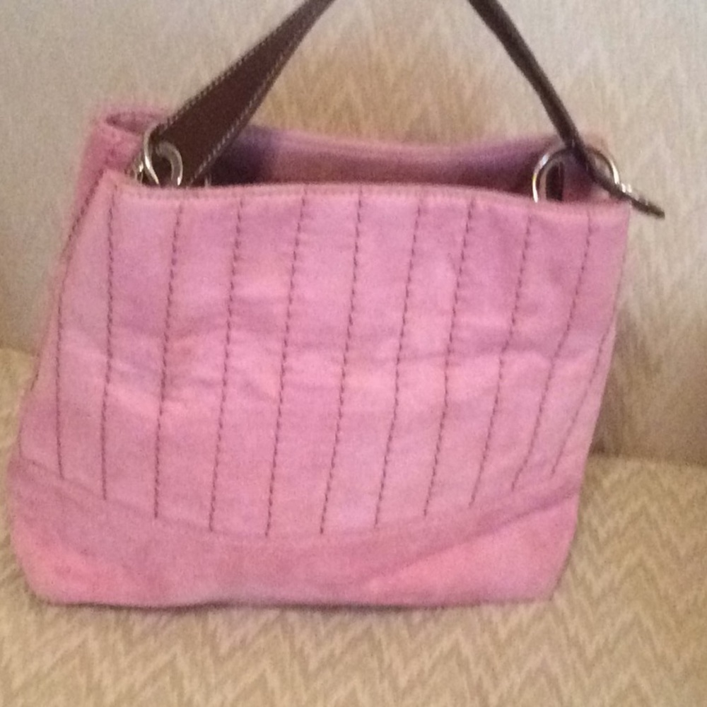 Tommy Hilfiger pink Swede handbag